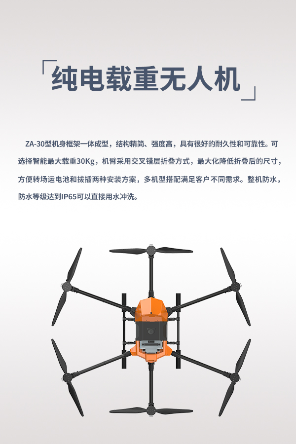 短途運(yùn)輸無(wú)人機(jī) ZA-30型(圖4)